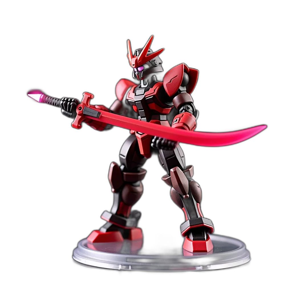 sword, weapon, robot, 3d render transparent PNG cut-out