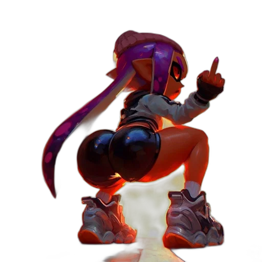 weapon, robot, dress, staff transparent PNG cut-out