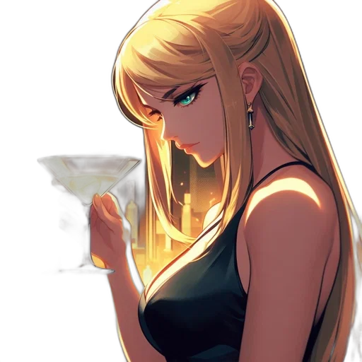 dress, face, weapon, anime transparent PNG cut-out