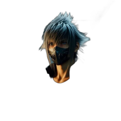 mask, face, dragon, weapon transparent PNG cut-out