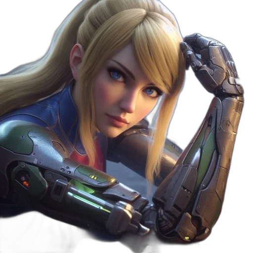 weapon, face, robot, sword transparent PNG cut-out