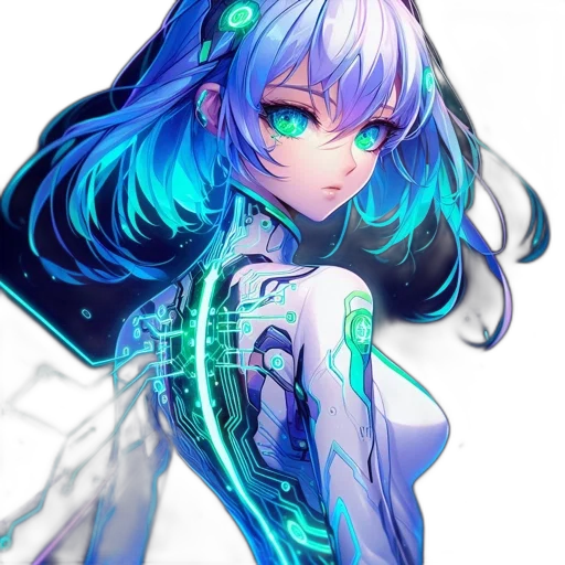 robot, dress, crown, dragon transparent PNG cut-out