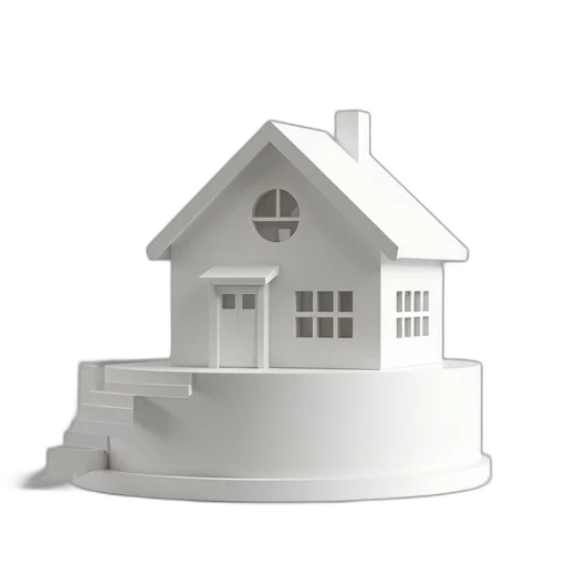 building, furniture, 3d render, concept art transparent PNG cut-out