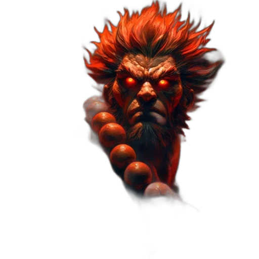 dragon, creature, staff, face transparent PNG cut-out
