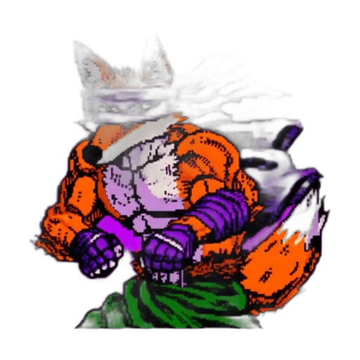 animal, pixel art, concept art, fantasy art transparent PNG cut-out