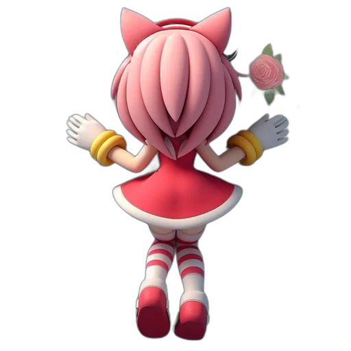 flower, weapon, staff, robot transparent PNG cut-out