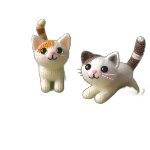 animal, 3d render, concept art, pixel art transparent PNG cut-out