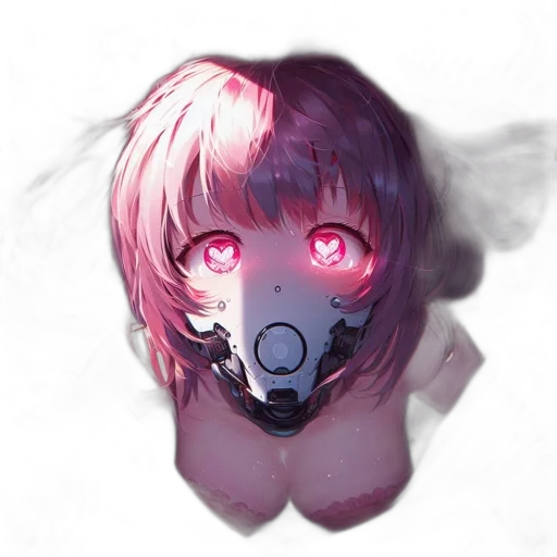 mask, face, robot, creature transparent PNG cut-out