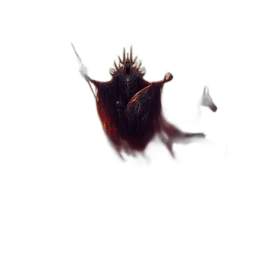 hair, creature, dragon, crown transparent PNG cut-out