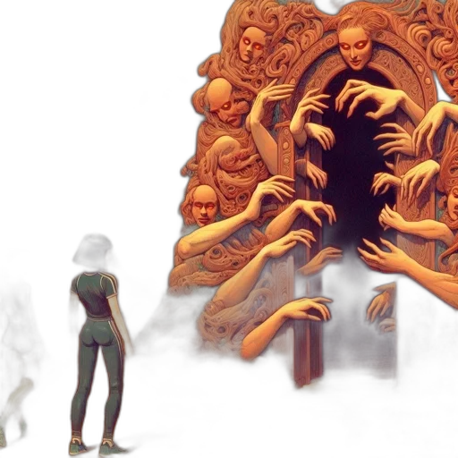concept art, comic book art, fantasy art, fire transparent PNG cut-out