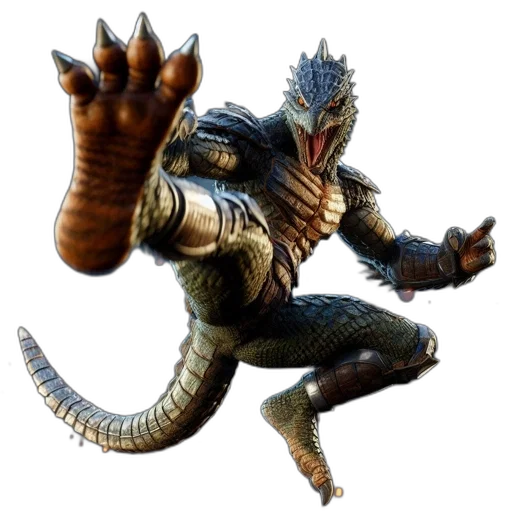 dragon, creature, animal, staff transparent PNG cut-out