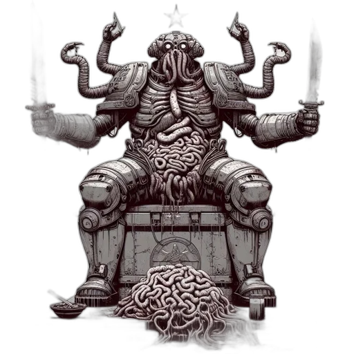 creature, robot, staff, mask transparent PNG cut-out