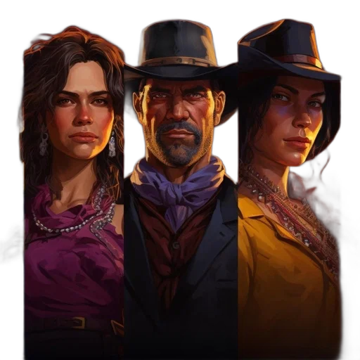 face, hat, concept art, fantasy art transparent PNG cut-out