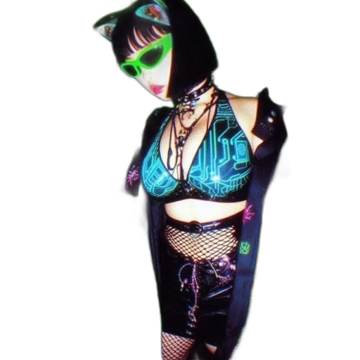 jacket, mask, robot, creature transparent PNG cut-out