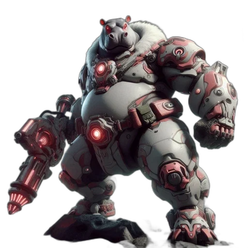 robot, creature, weapon, animal transparent PNG cut-out