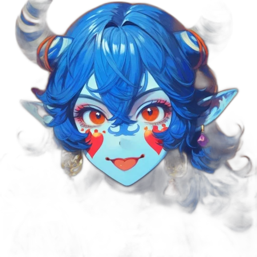 mask, face, creature, dragon transparent PNG cut-out