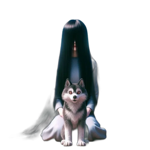 creature, animal, hair, staff transparent PNG cut-out