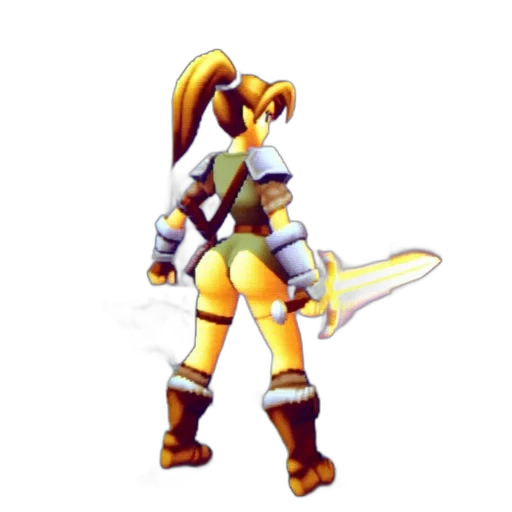 sword, staff, weapon, pixel art transparent PNG cut-out
