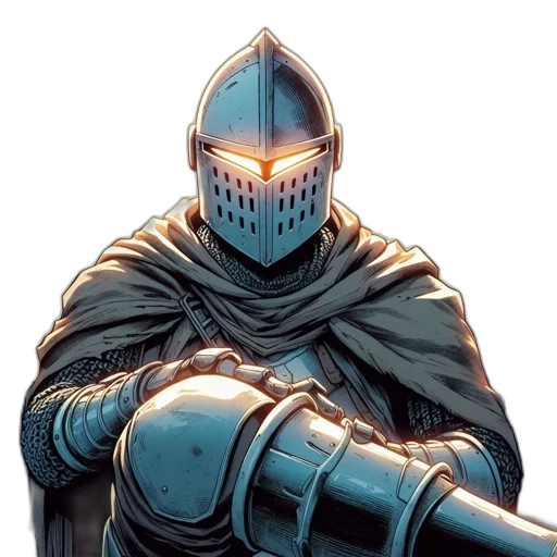 mask, sword, robot, weapon transparent PNG cut-out