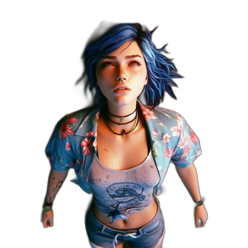 dress, face, jacket, robot transparent PNG cut-out