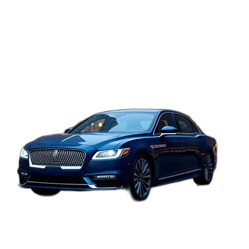 car, 3d render, 2020, lincoln transparent PNG cut-out