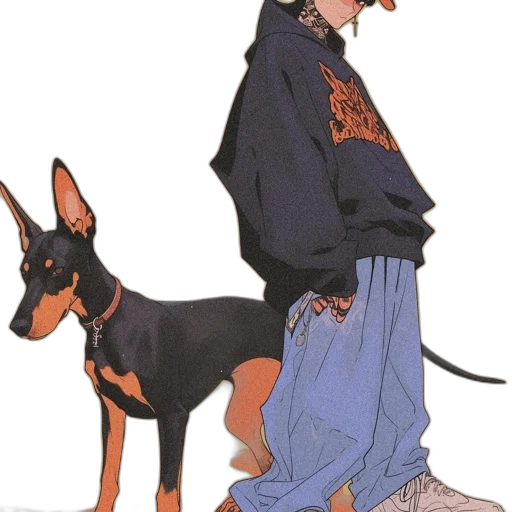 jacket, animal, creature, concept art transparent PNG cut-out