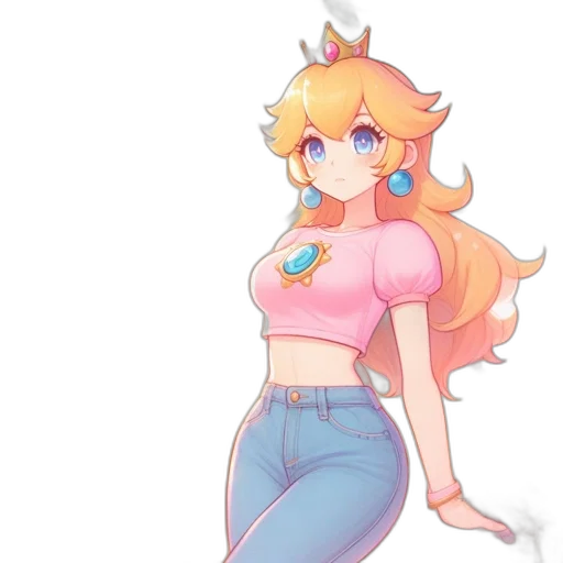 crown, dress, staff, weapon transparent PNG cut-out