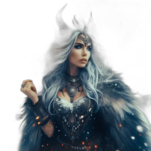 dragon, dress, fantasy art, concept art transparent PNG cut-out