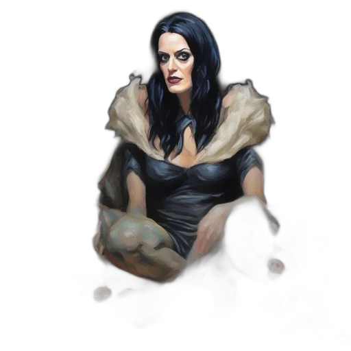 dress, creature, jacket, face transparent PNG cut-out