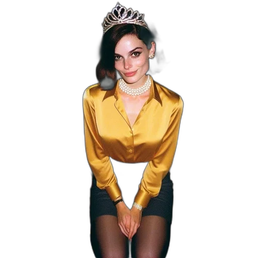 crown, jacket, dress, jewelry transparent PNG cut-out