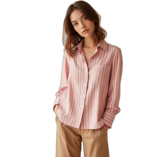 jacket, earth tones, model, wearing transparent PNG cut-out