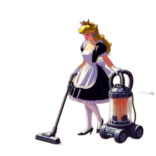 dress, staff, robot, concept art transparent PNG cut-out