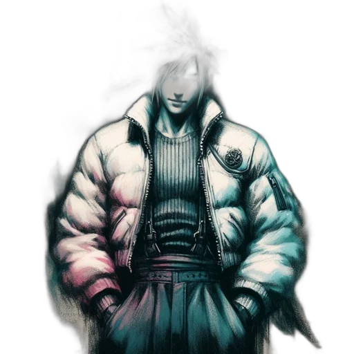 jacket, mask, robot, face transparent PNG cut-out