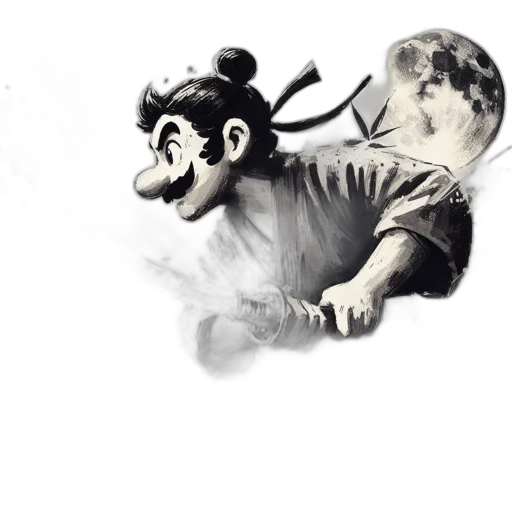 mask, staff, creature, dragon transparent PNG cut-out