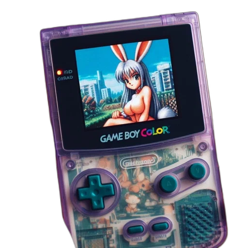 weapon, robot, vaporwave, cyberpunk transparent PNG cut-out