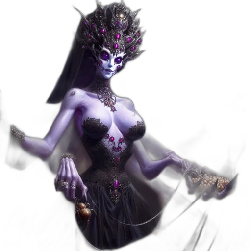 mask, dress, jewelry, creature transparent PNG cut-out