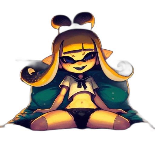 mask, robot, staff, creature transparent PNG cut-out