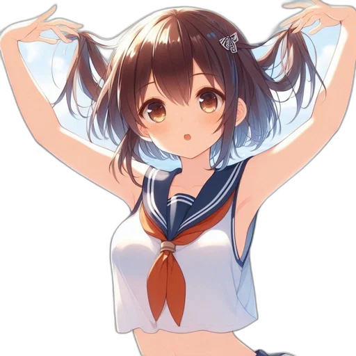 dress, staff, crown, creature transparent PNG cut-out