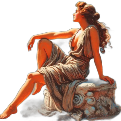 dress, jewelry, fantasy art, photorealistic transparent PNG cut-out