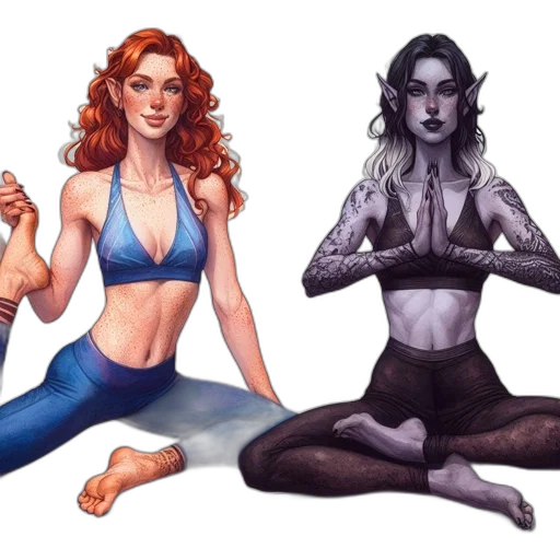 concept art, fantasy art, pixel art, comic book art transparent PNG cut-out