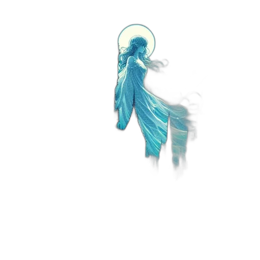 staff, hair, creature, weapon transparent PNG cut-out