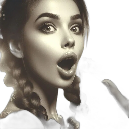 face, photorealistic, fantasy art, concept art transparent PNG cut-out