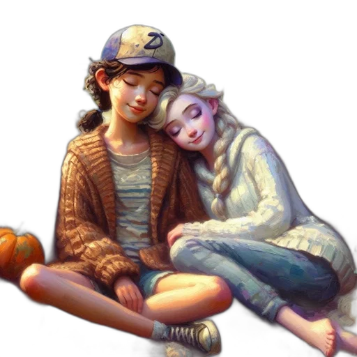 oil painting, pixel art, concept art, photorealistic transparent PNG cut-out