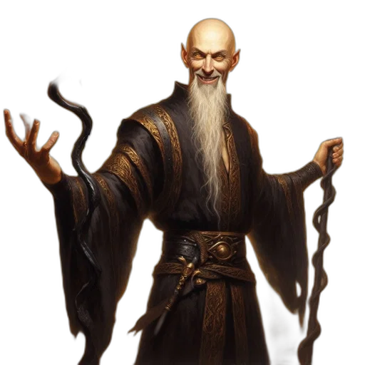 staff, dragon, fantasy art, concept art transparent PNG cut-out