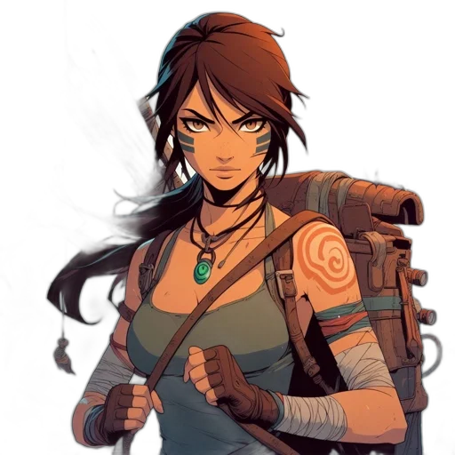 weapon, staff, face, sword transparent PNG cut-out