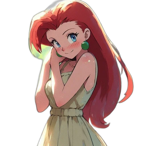 dress, jewelry, staff, crown transparent PNG cut-out