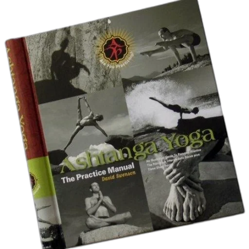 book, titled, ashtanga, yoga transparent PNG cut-out