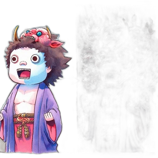 mask, creature, staff, concept art transparent PNG cut-out