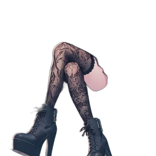 shoes, dress, weapon, staff transparent PNG cut-out
