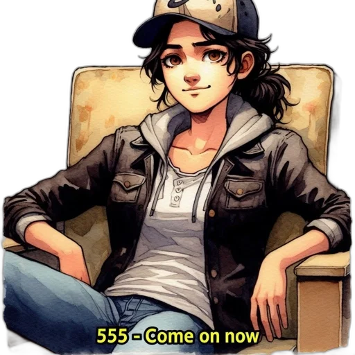 hat, comic book art, cartoon, anime transparent PNG cut-out